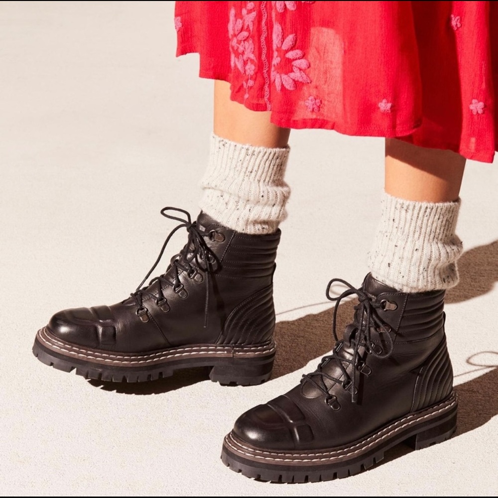 Free People Carter Lace-Up Boot